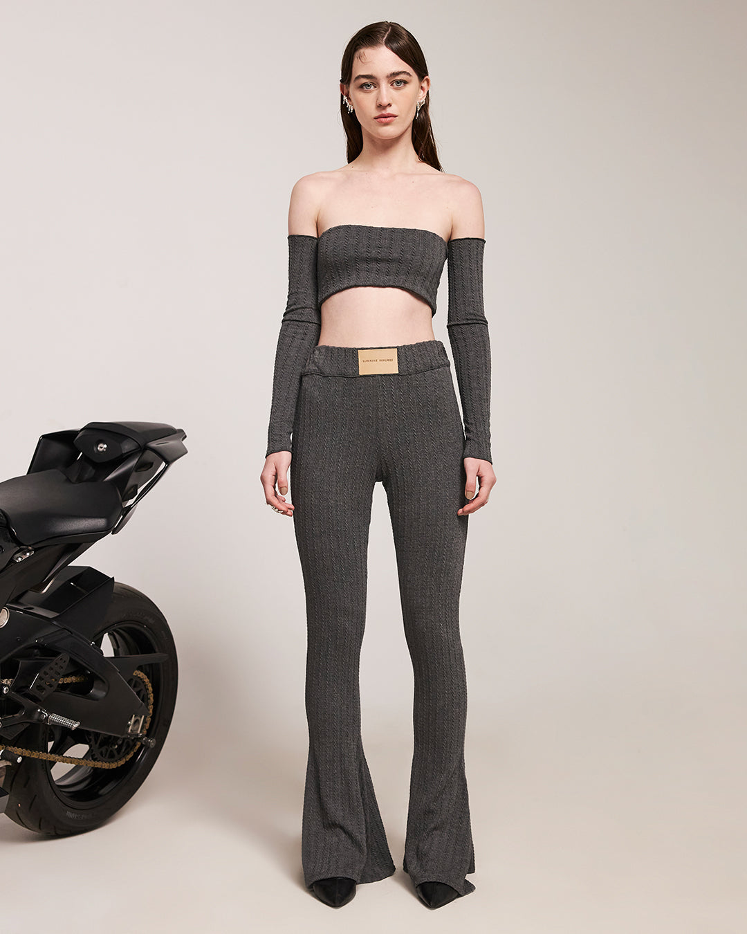 Raulí Grey Trousers