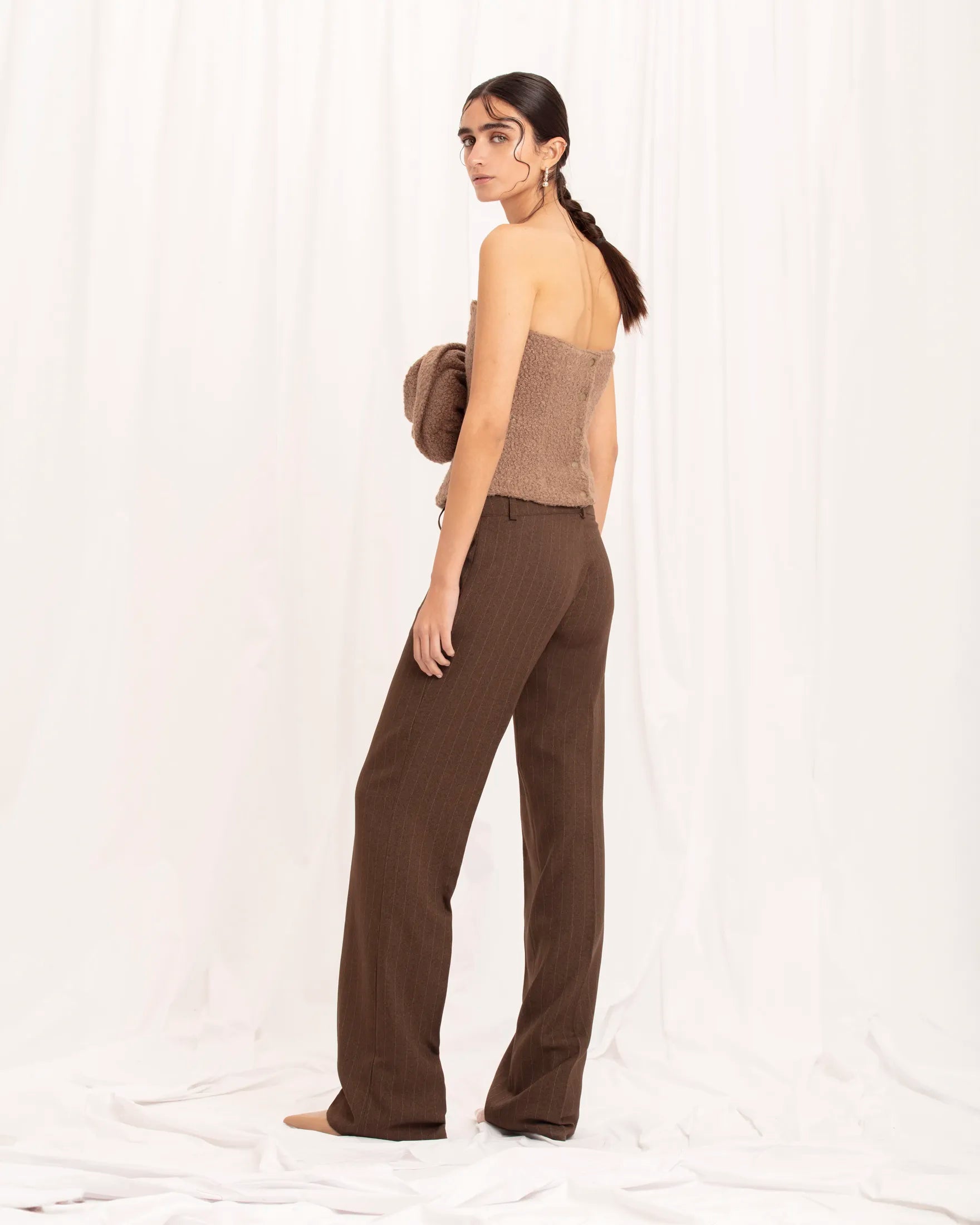 IMMEDIATE DELIVERY / Patrizia Chocolat Trousers