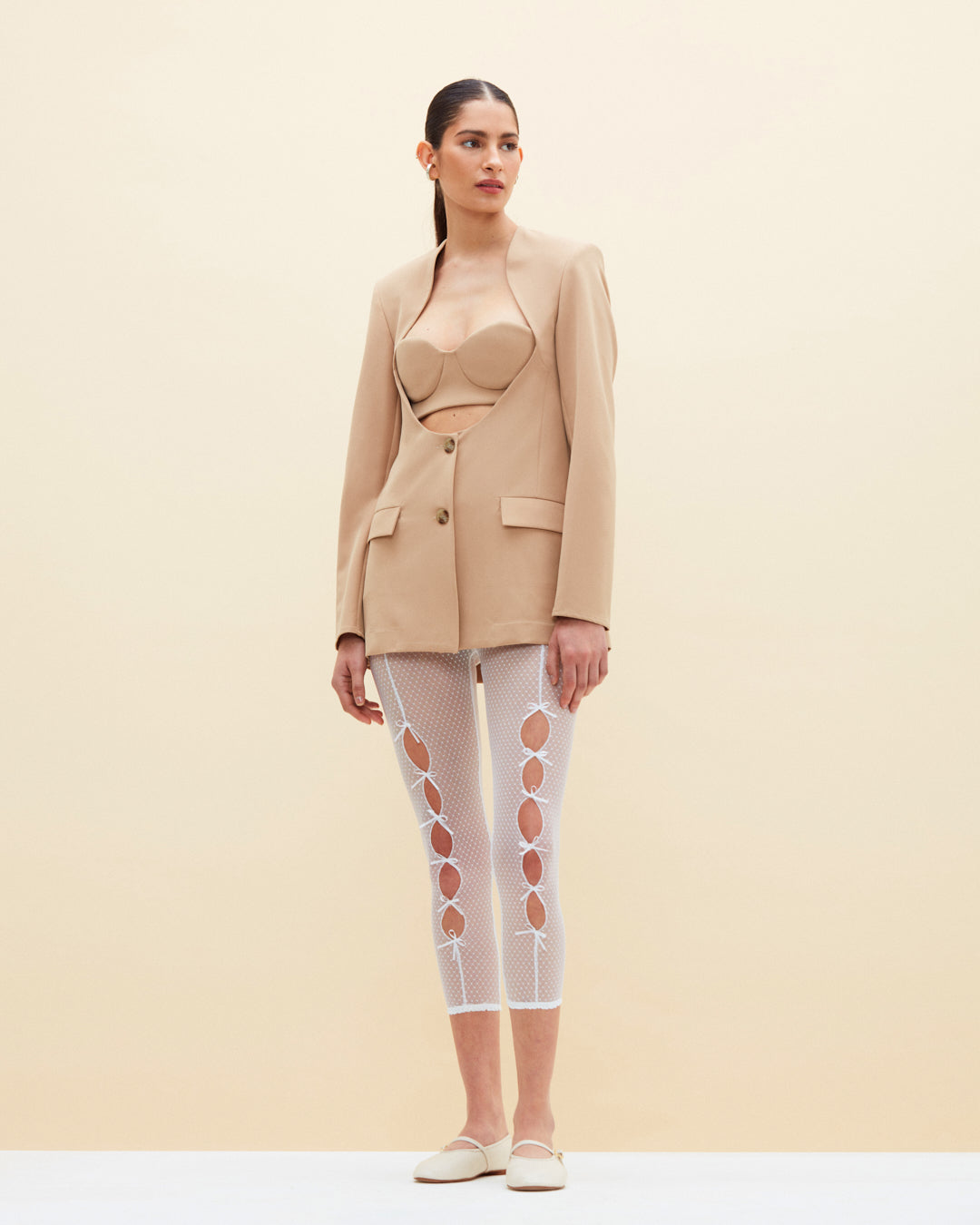 IMMEDIATE DELIVERY/ Sage Tan Jacket