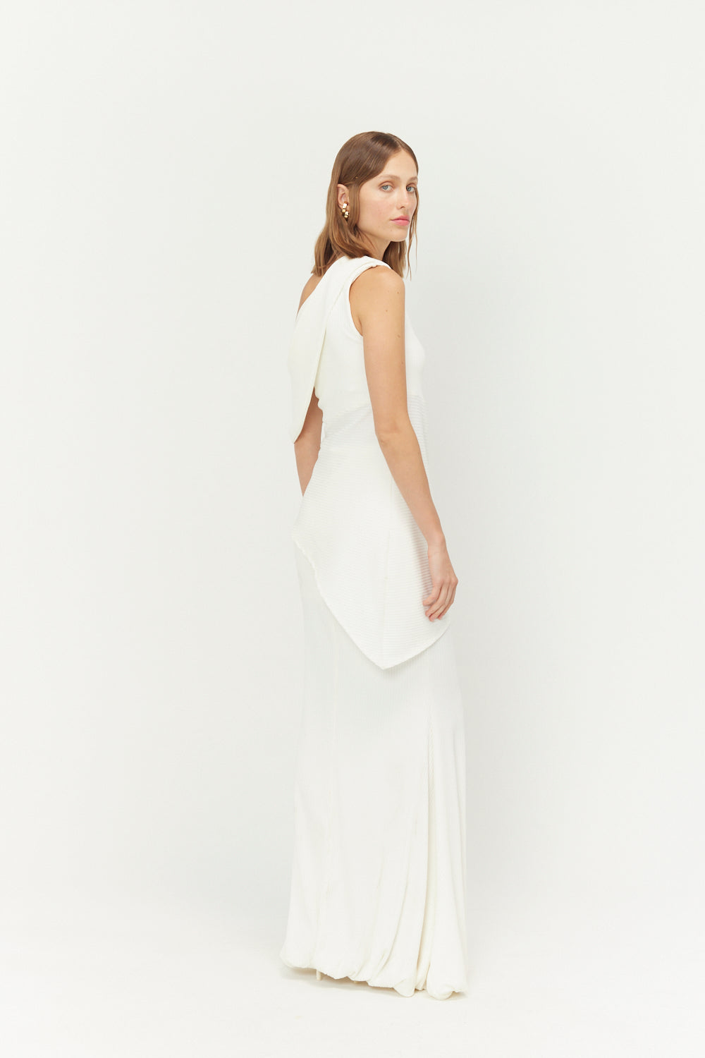 IMMEDIATE DELIVERY Pangue White Skirt