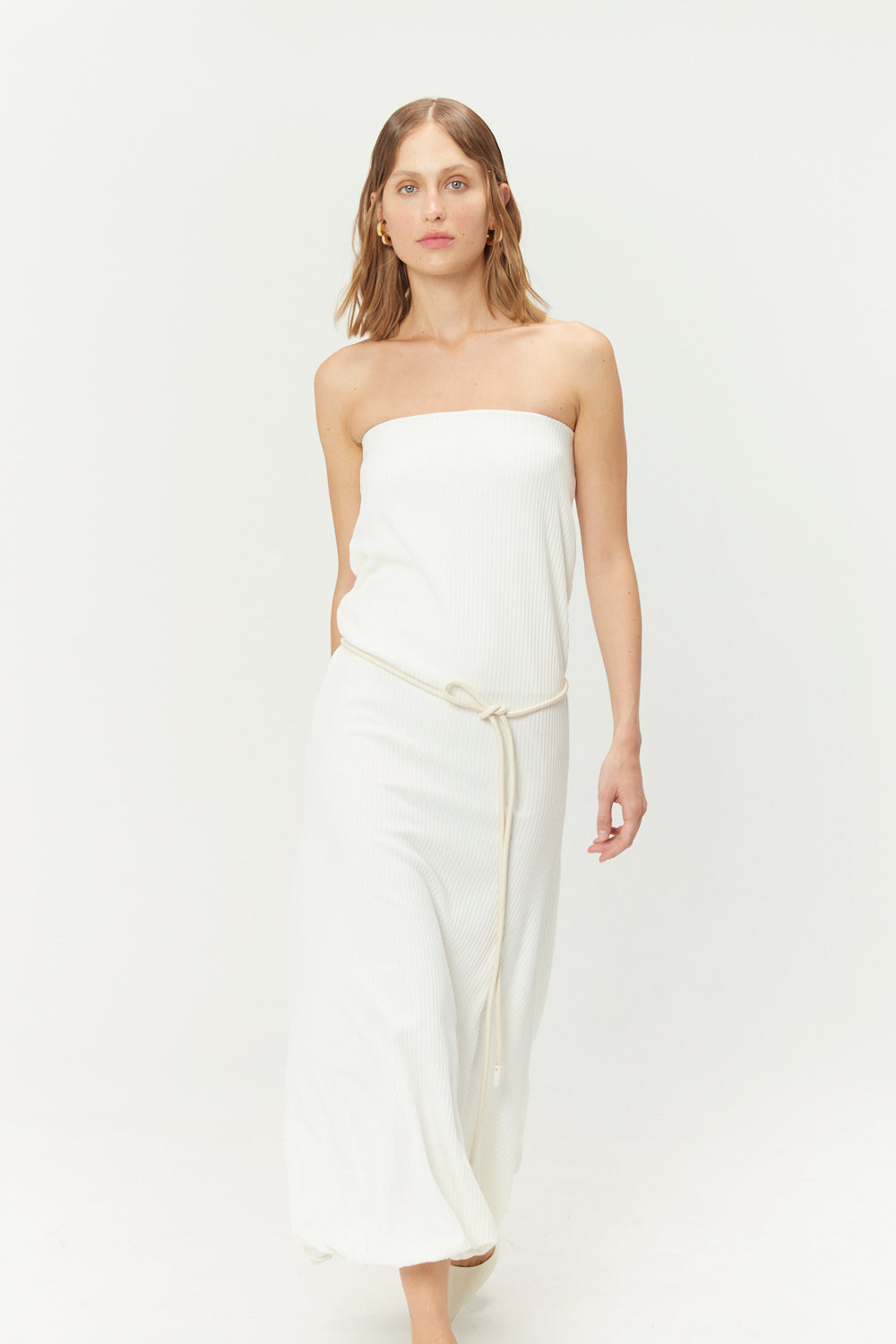 IMMEDIATE DELIVERY Queilén White Dress