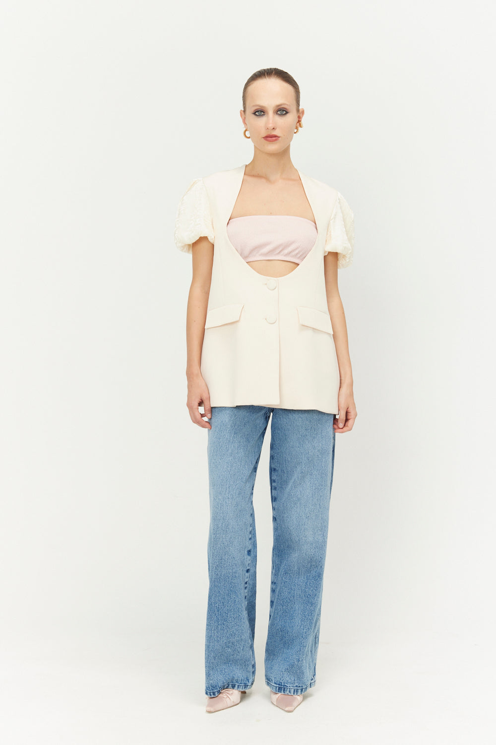 IMMEDIATE DELIVERY Blazer Fiura Ivory