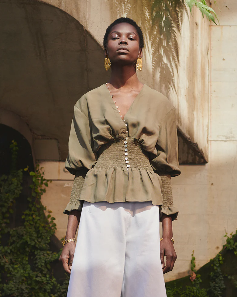 LEXI - Olive Top