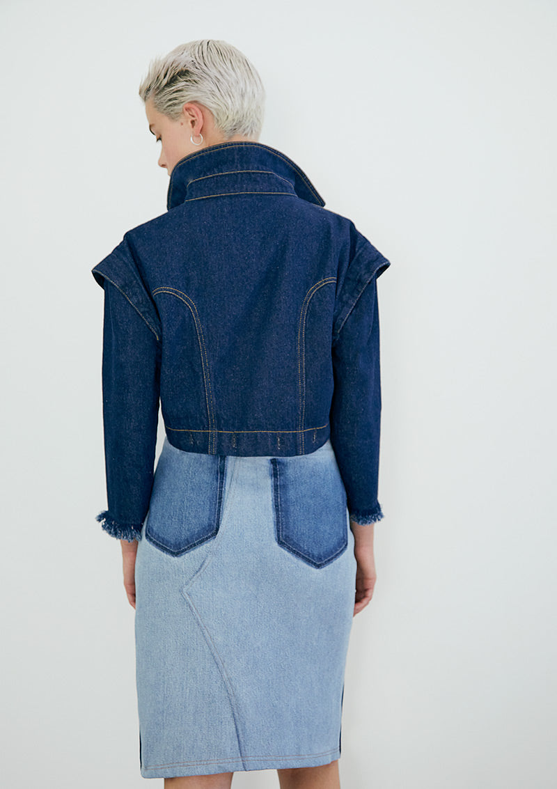 Petit Joe Dark Blue Denim Jacket
