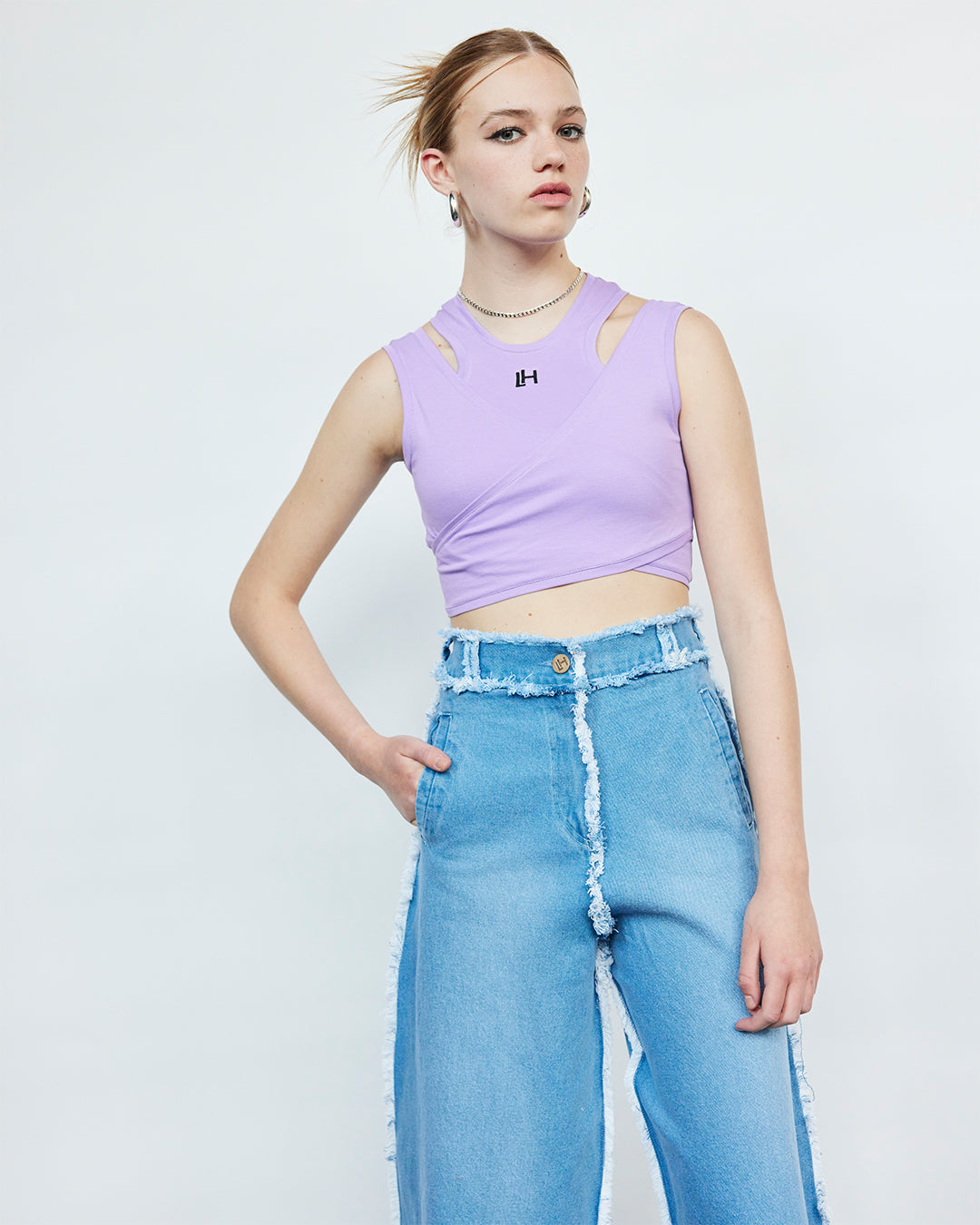 Hudson Lilac Top