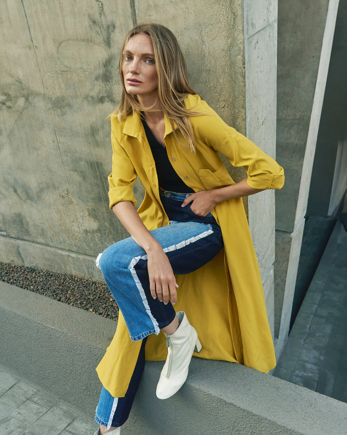 Yellow INRI Top