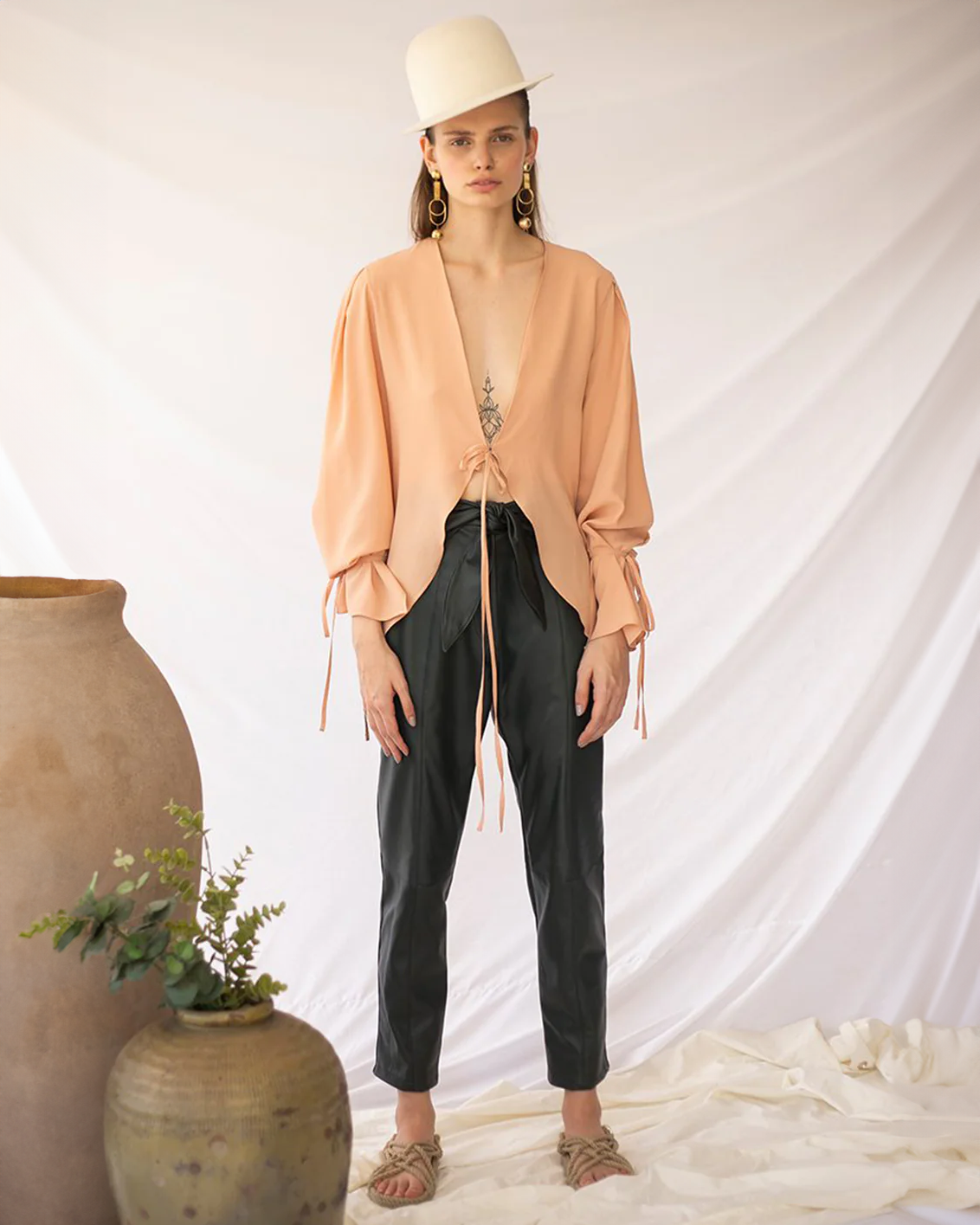 ORCHID - Nude Top