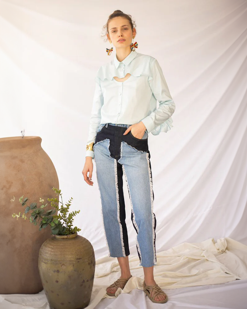 LARA Jeans - Double Denim 