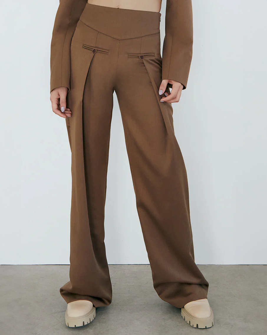 Paul Trouser Cocoa Brown