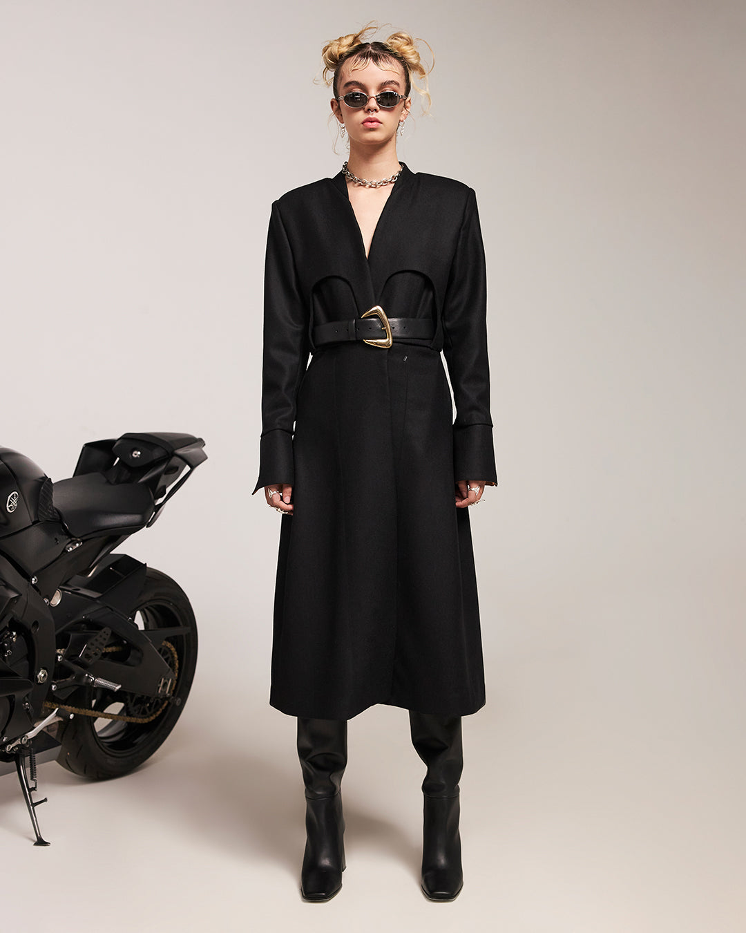 Coat Alerce Black