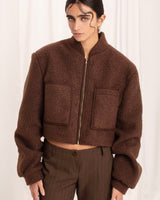 Immediate delivery - Mia Jacket Chocolat