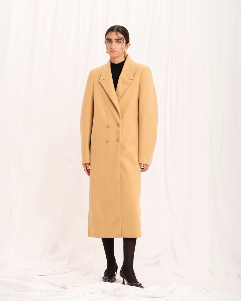 Immediate delivery - Karen Coat Camel