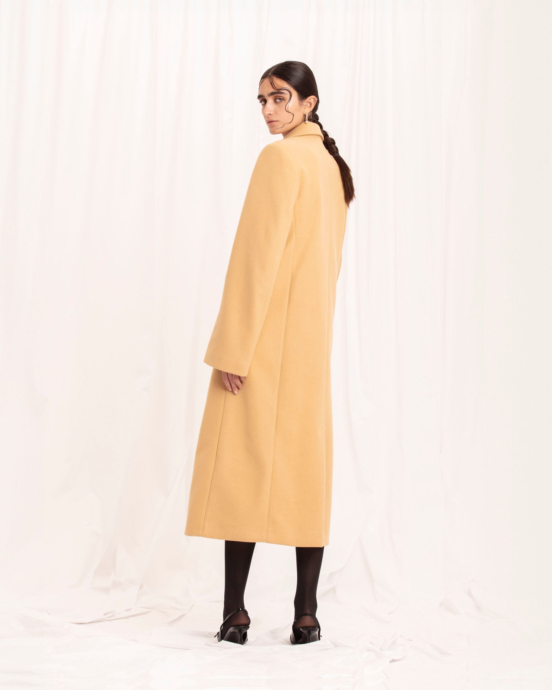 Immediate delivery - Karen Coat Camel