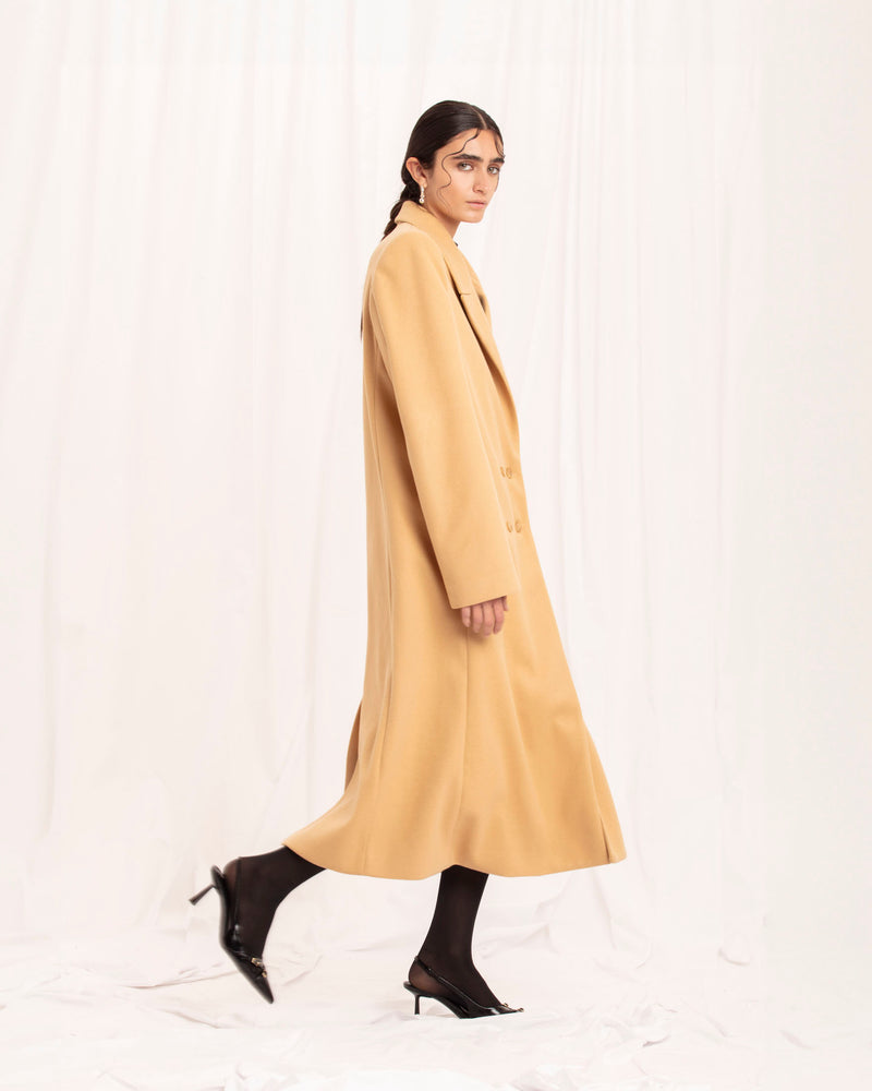 Immediate delivery - Karen Coat Camel