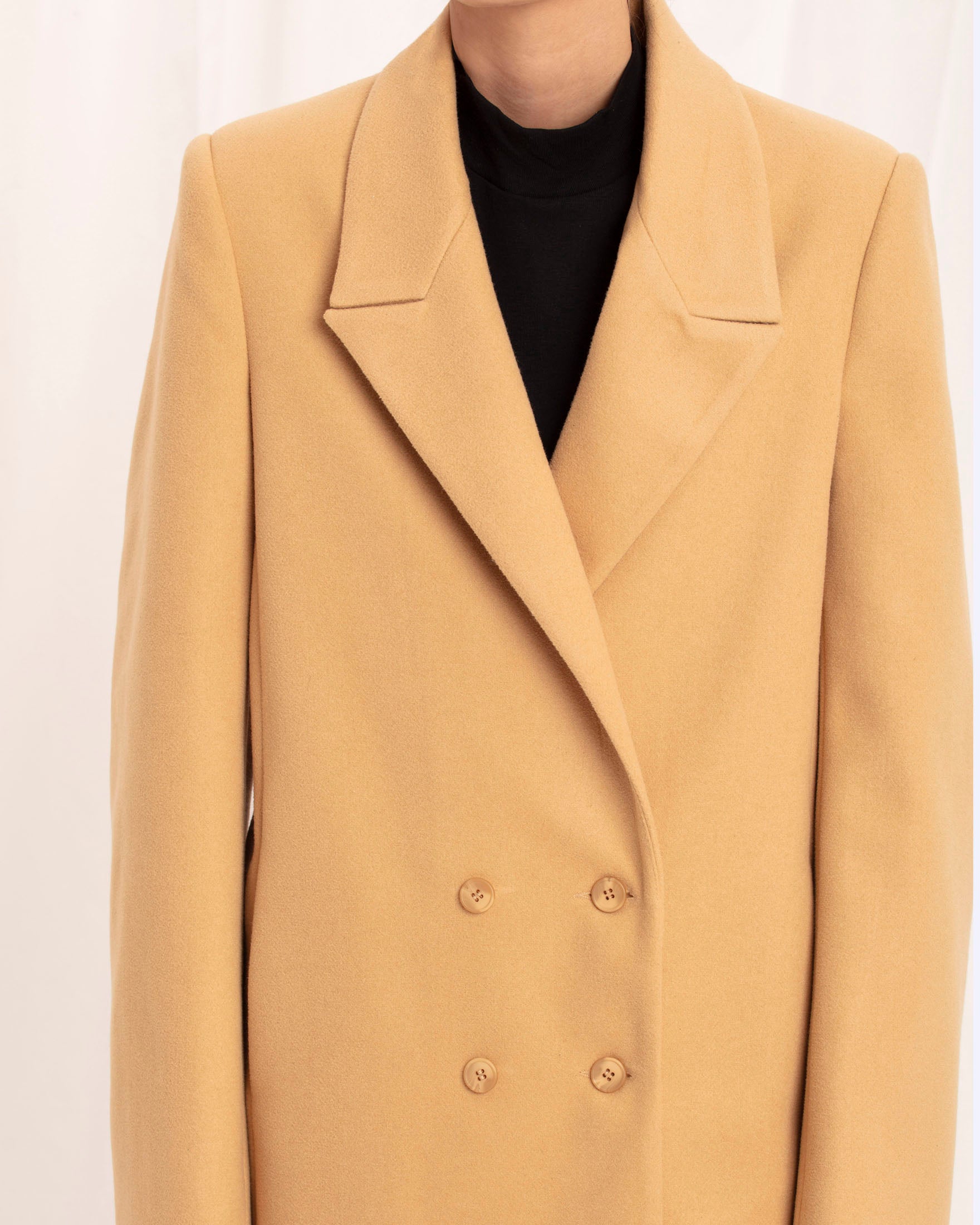 Immediate delivery - Karen Coat Camel