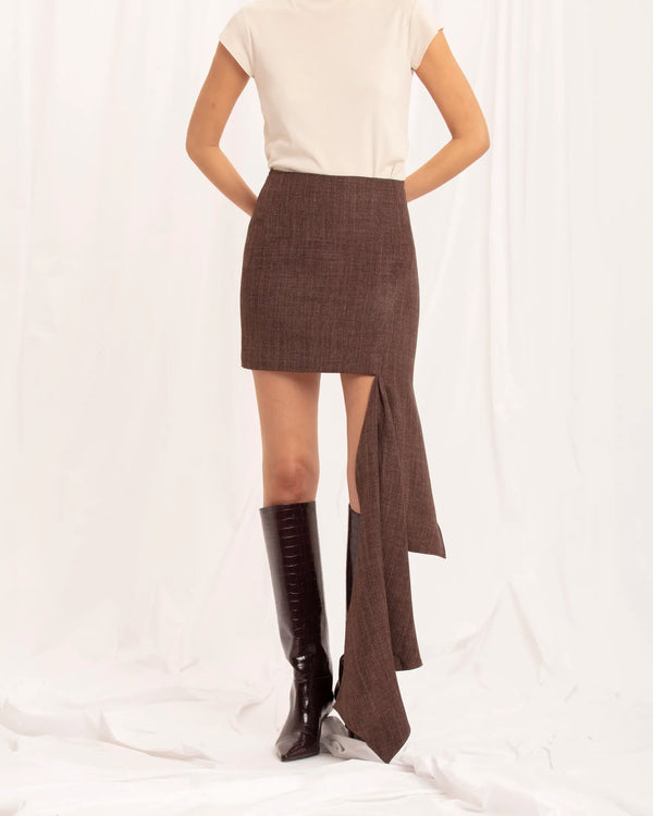 Immediate delivery -  Grace Cocoa Skirt