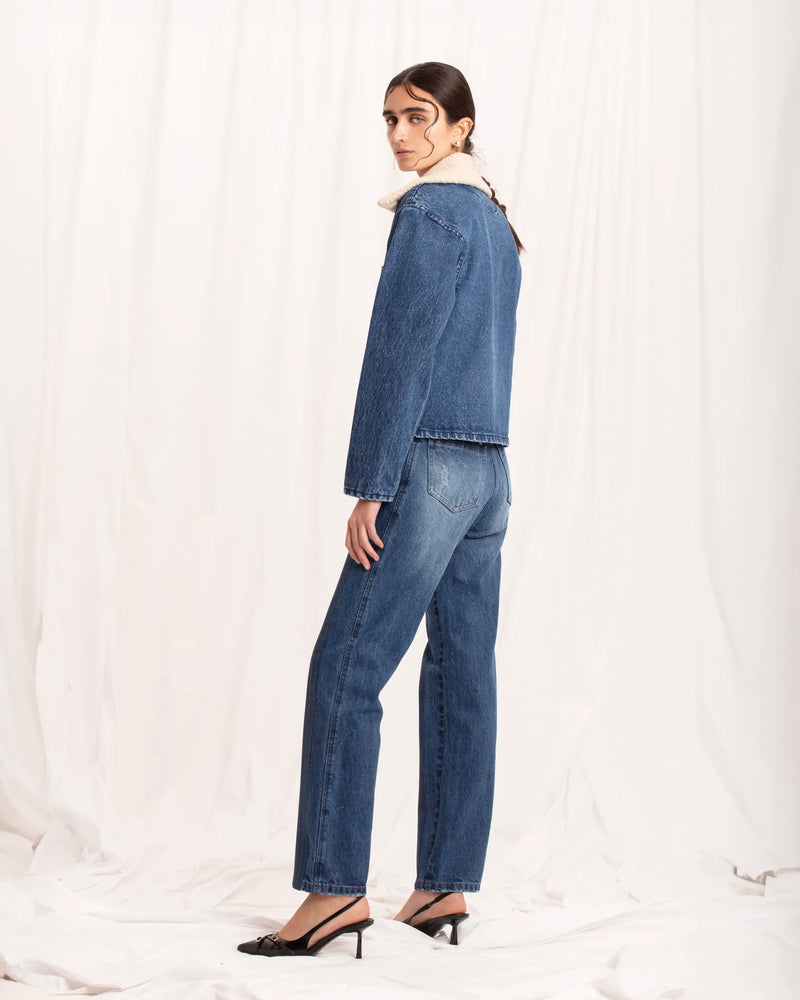 IMMEDIATE DELIVERY / Debbie Blue Denim Jacket