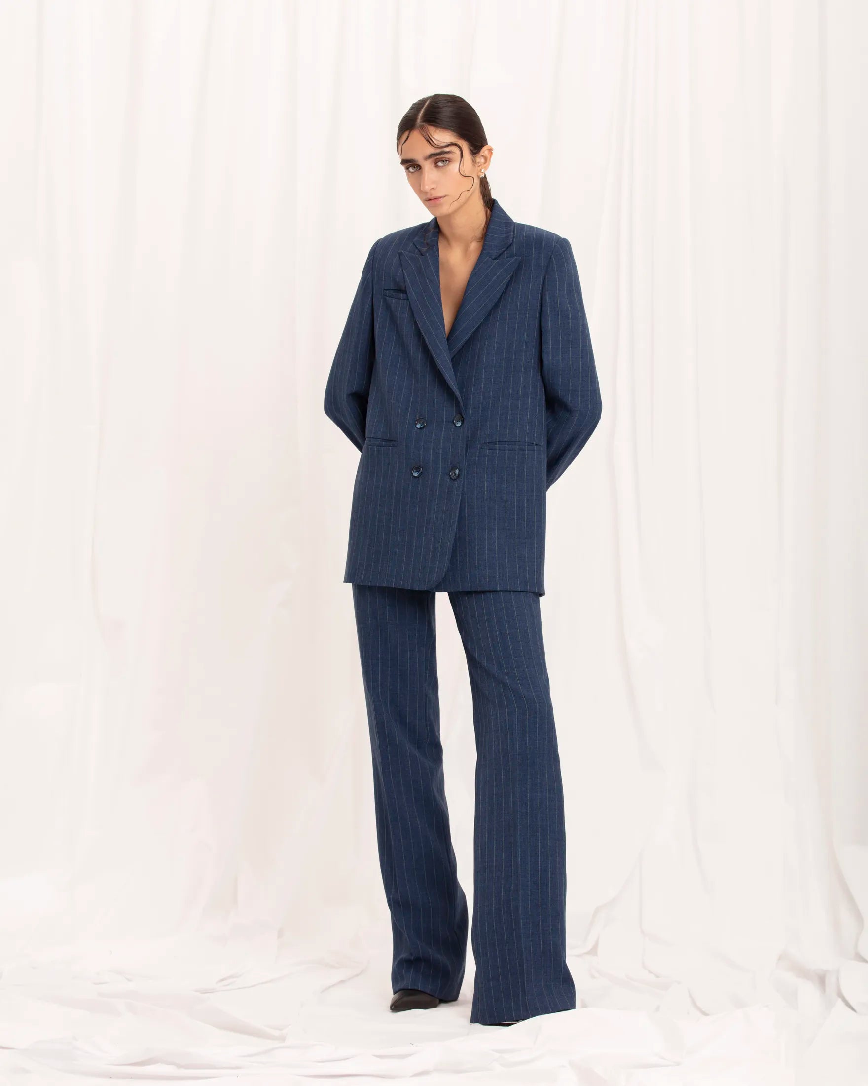 IMMEDIATE DELIVERY / Patrizia Royal Blue Trousers
