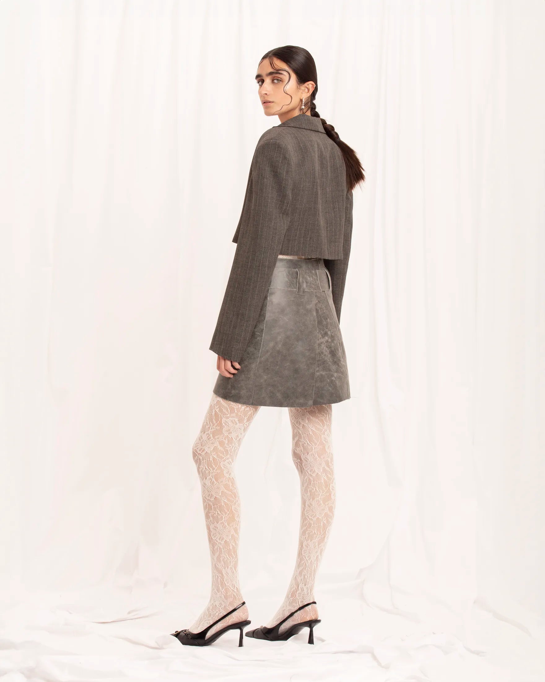 PRE ORDER / Claire Stone Gray Skirt