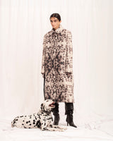 IMMEDIATE DELIVERY / Cruella Dalmatian Print Coat