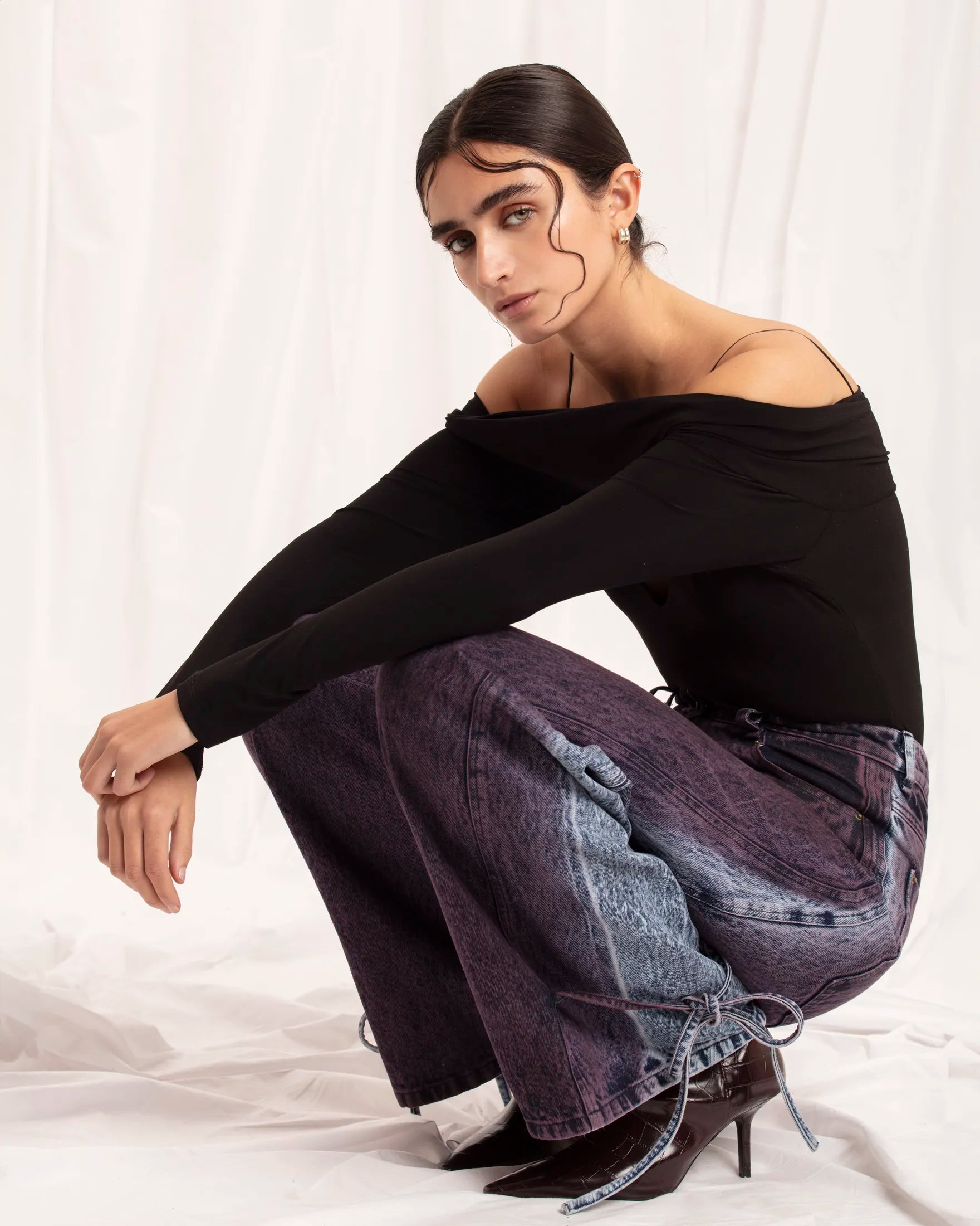 IMMEDIATE DELIVERY / Coppola Acid Purple Jeans