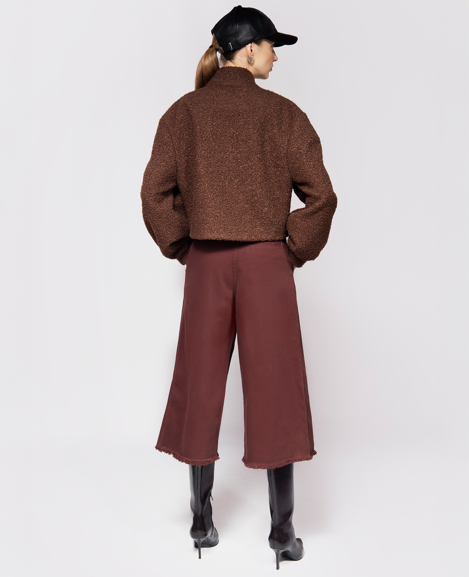 IMMEDIATE DELIVERY Mia Jacket / Chocolat