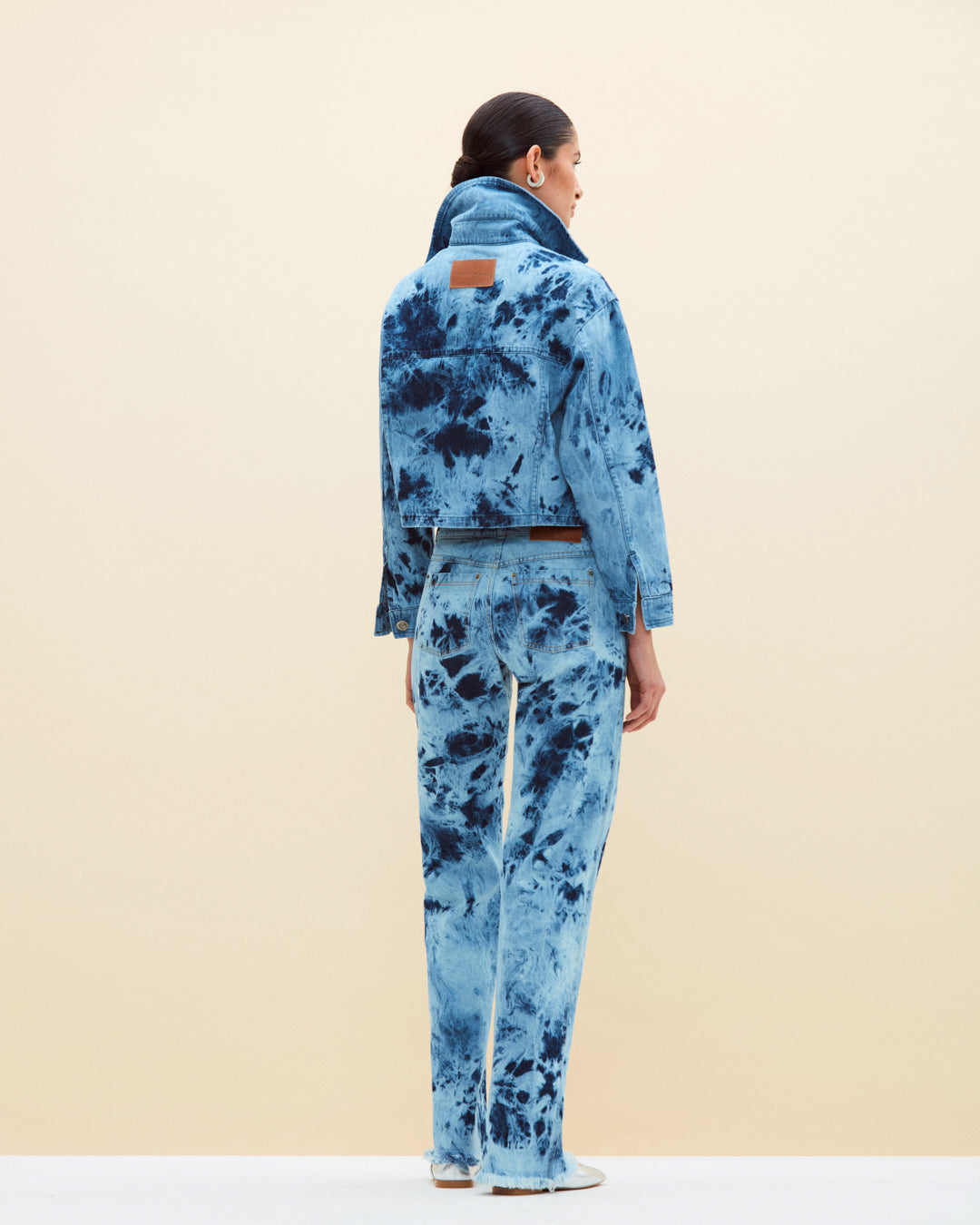 Epeé Blue Tie Dye Jacket
