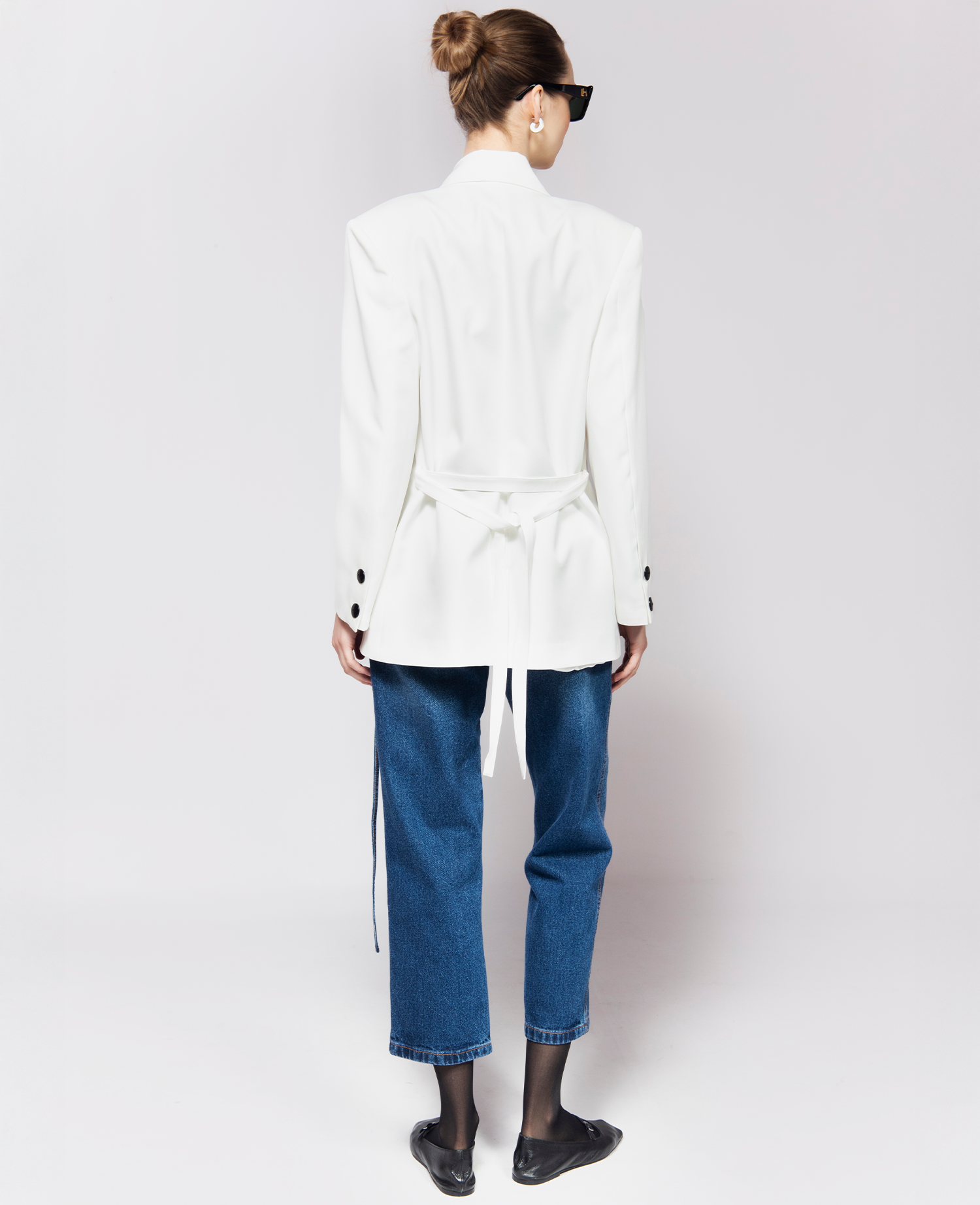 IMMEDIATE DELIVERY Peony White Jacket