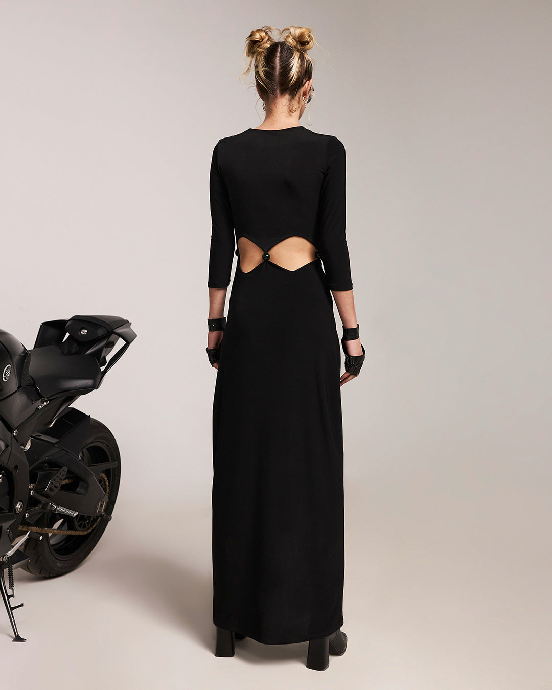 PRE-ORDER Black Laurel Dress