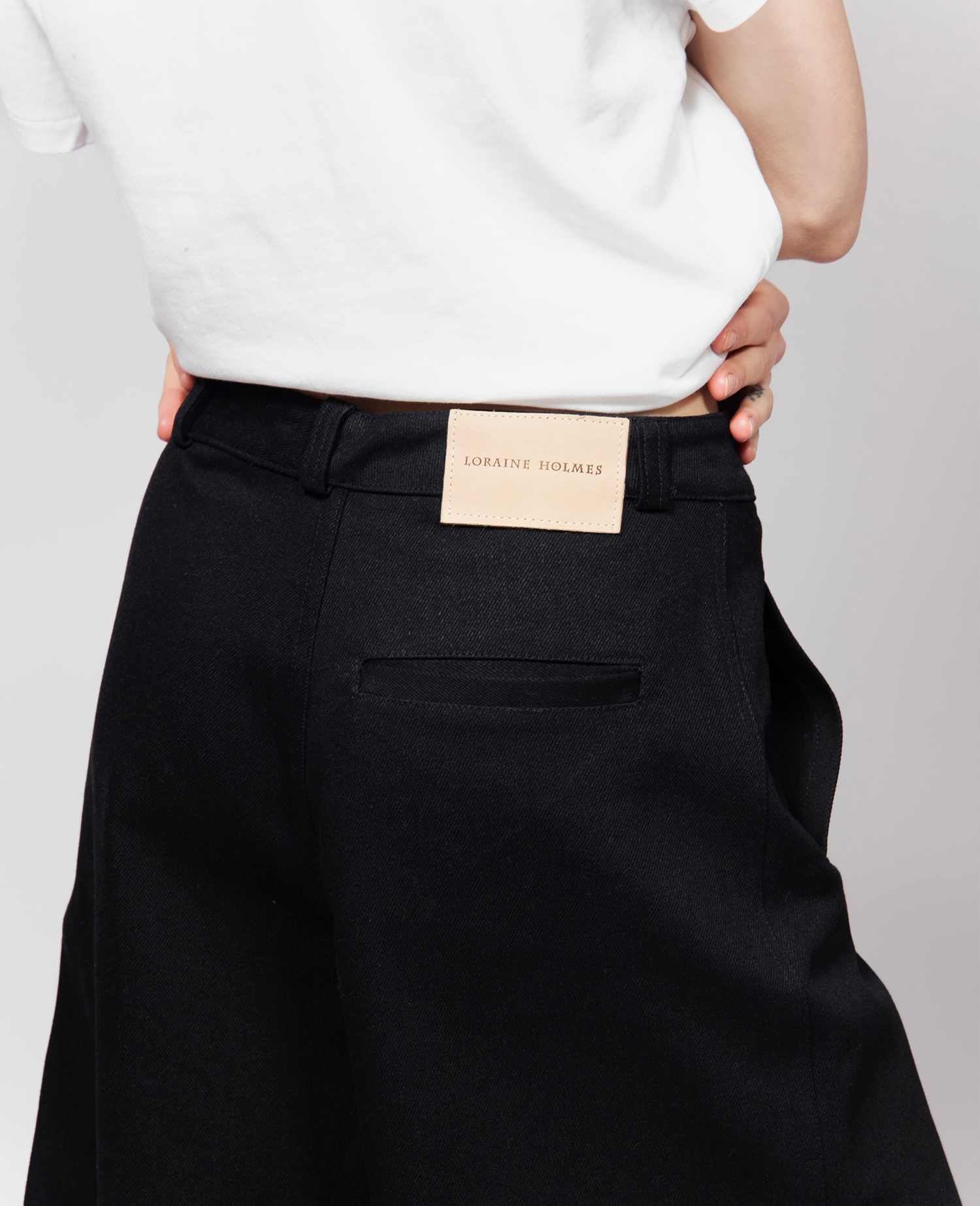 Ulmo Black Trousers
