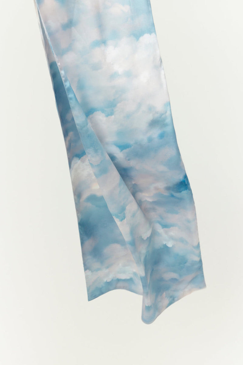 PRE-ORDER Tepu Cloudy Sky Print Scarf