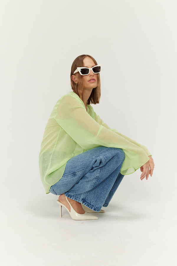 PRE-ORDER Nalca Lime Green Top