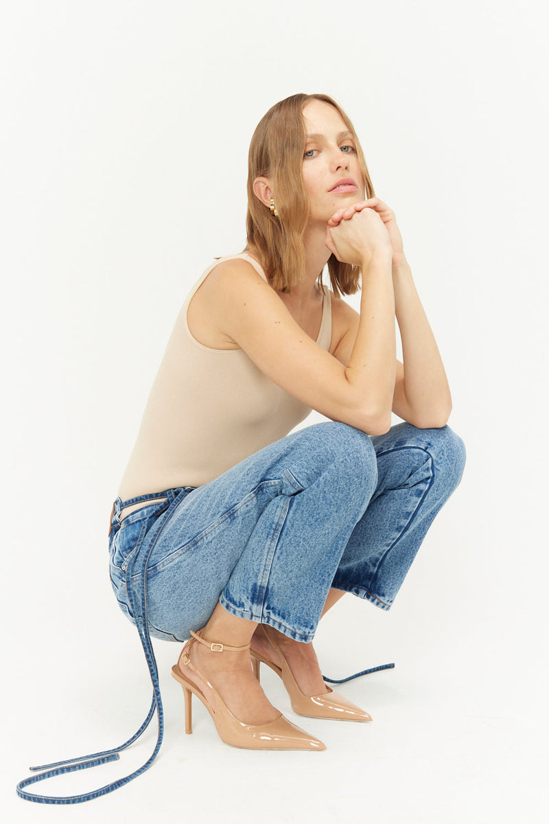 IMMEDIATE DELIVERY - Pincoya Blue Wash Jeans