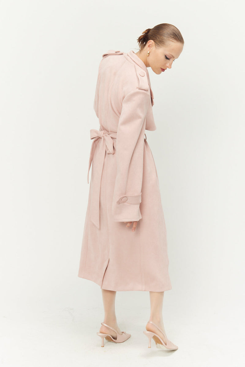 PRE-ODER Trauco Dusty Pink Coat