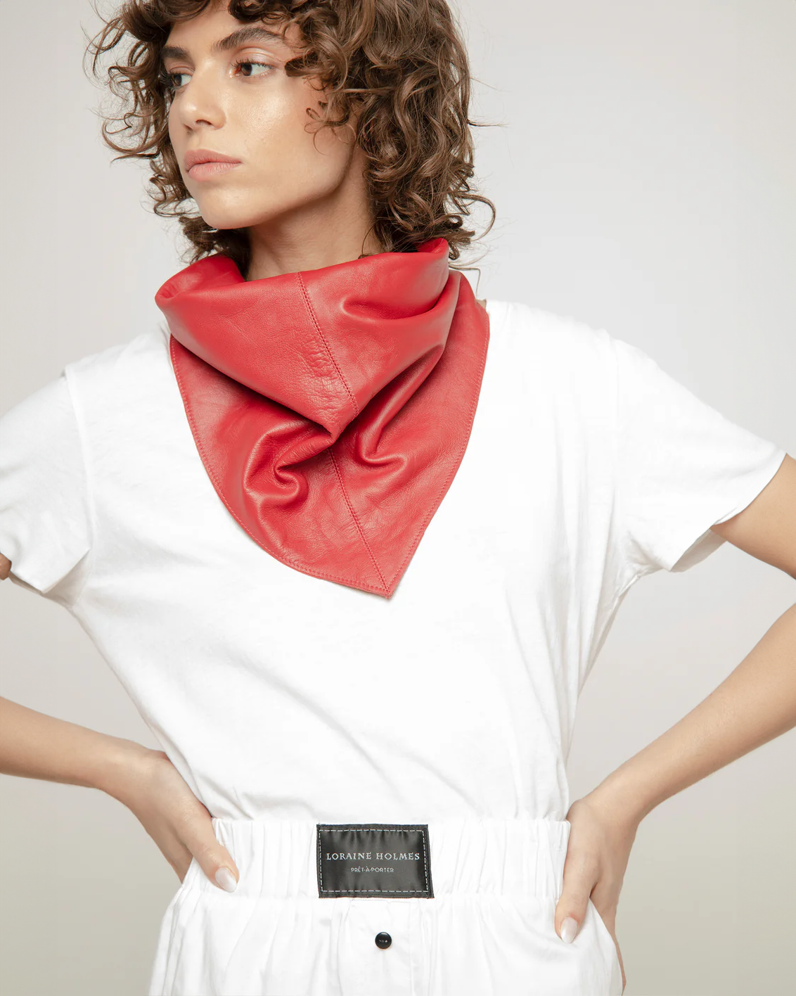 Valentino Red Mojito Scarf