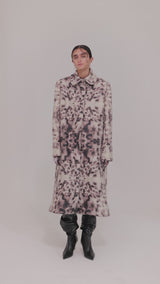 IMMEDIATE DELIVERY / Cruella Dalmatian Print Coat