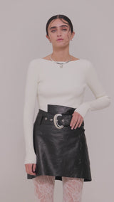 PRE-ORDER Claire Skirt Black