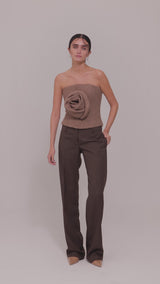 IMMEDIATE DELIVERY / Patrizia Pants Chocolat