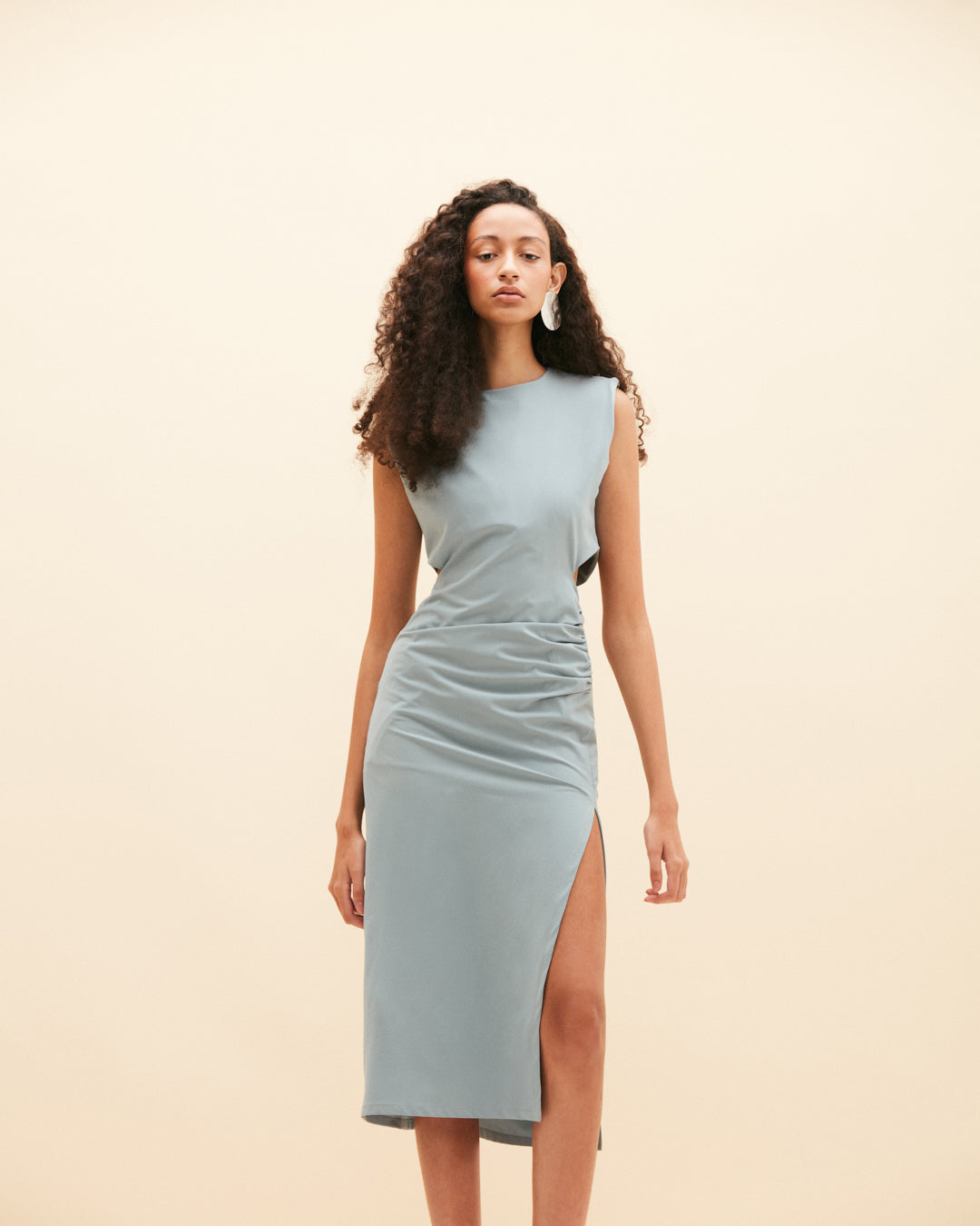 Sorte Dress Grey Blue