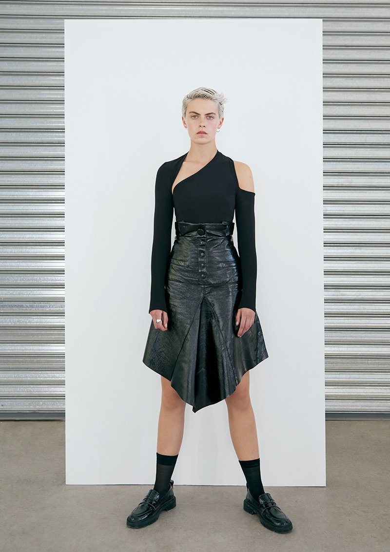 Cadillac Skirt Midnight Black