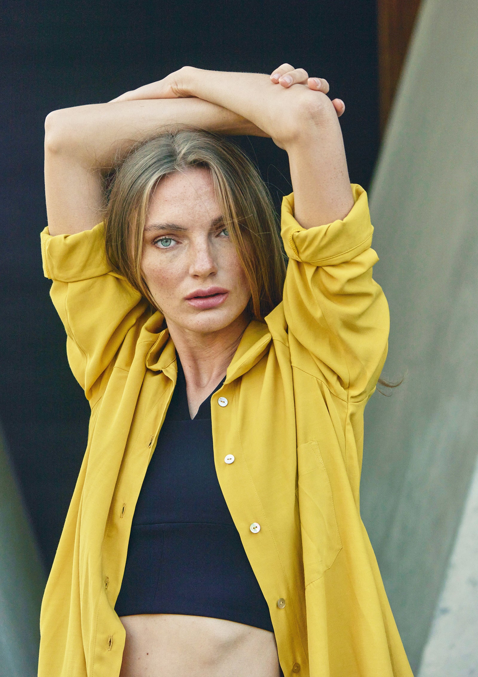 Yellow INRI Top