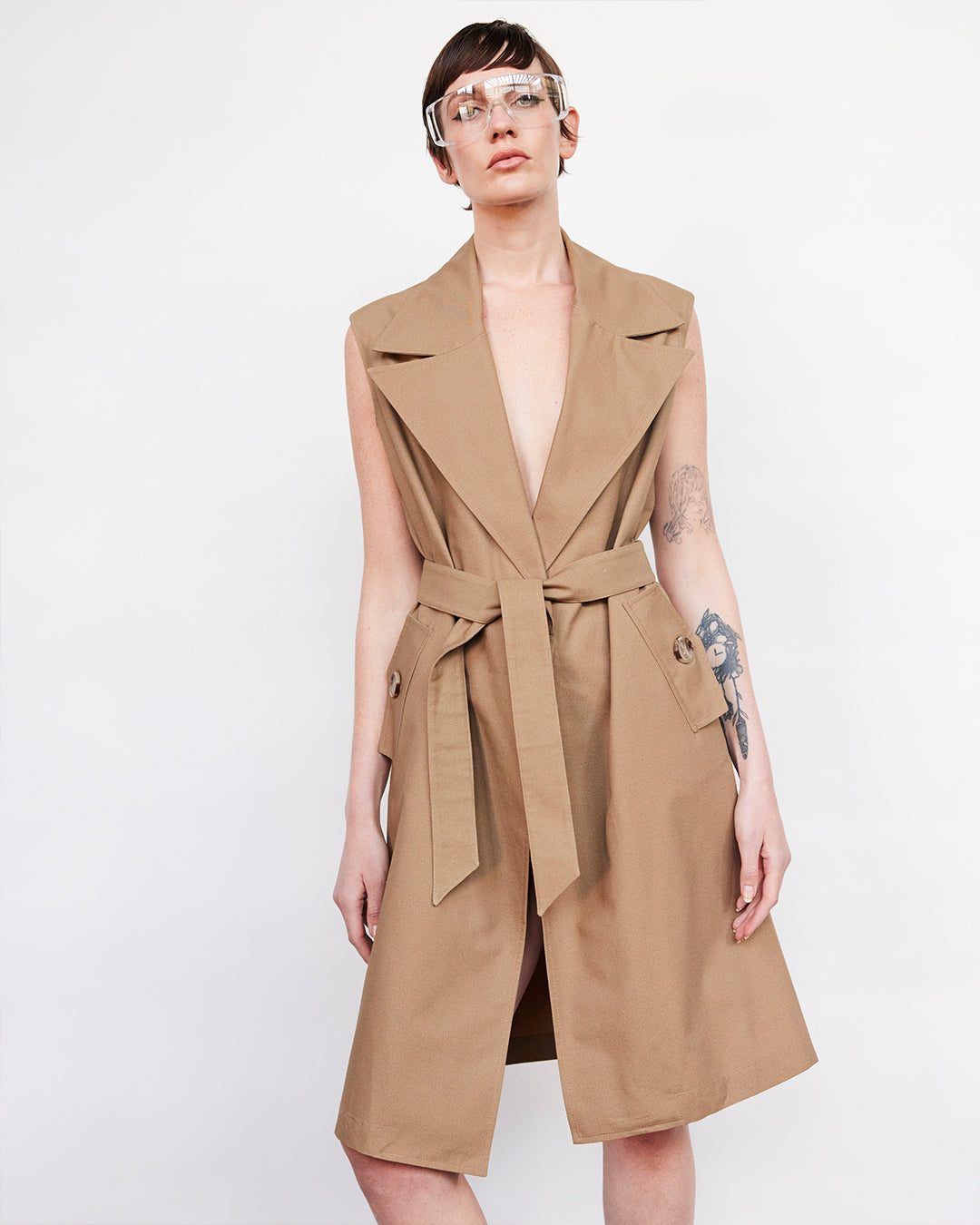 Coat Elqui Beige