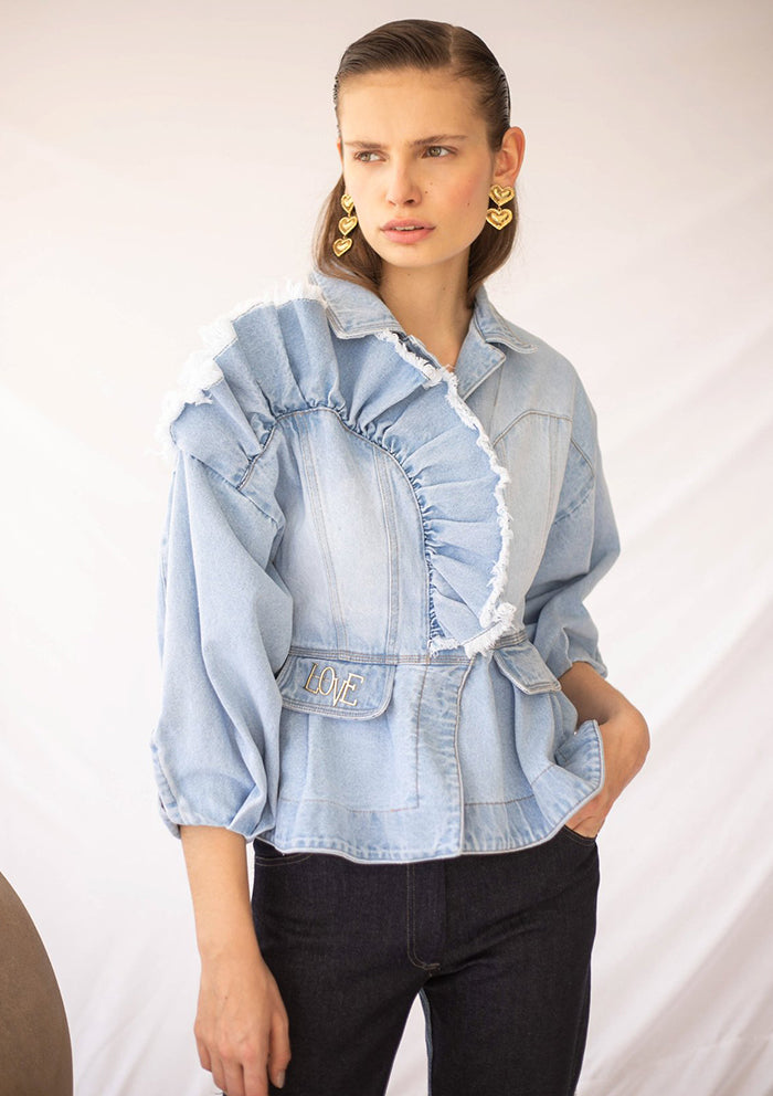 DINDI Jacket - Light Blue