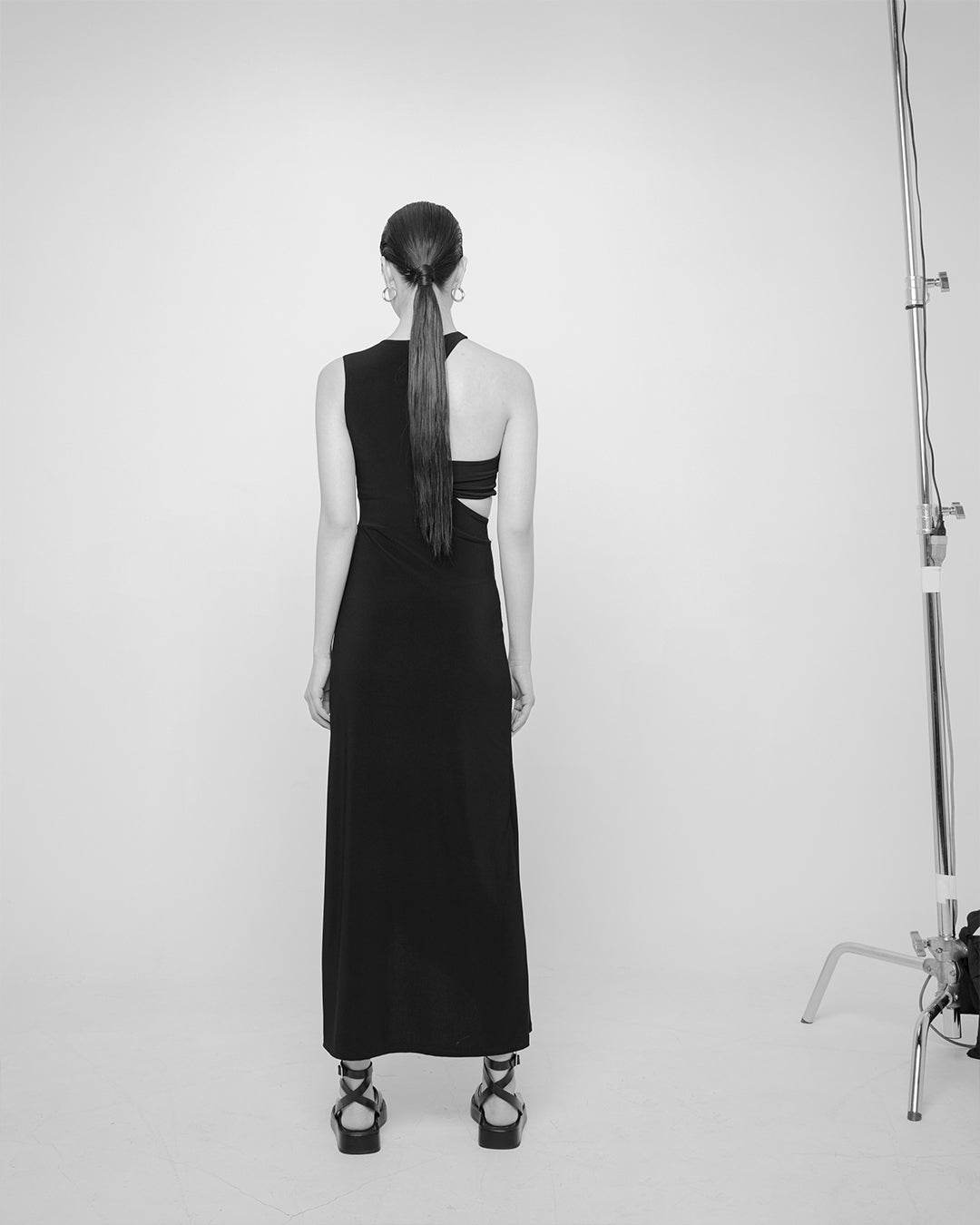 Lagoon Black Dress